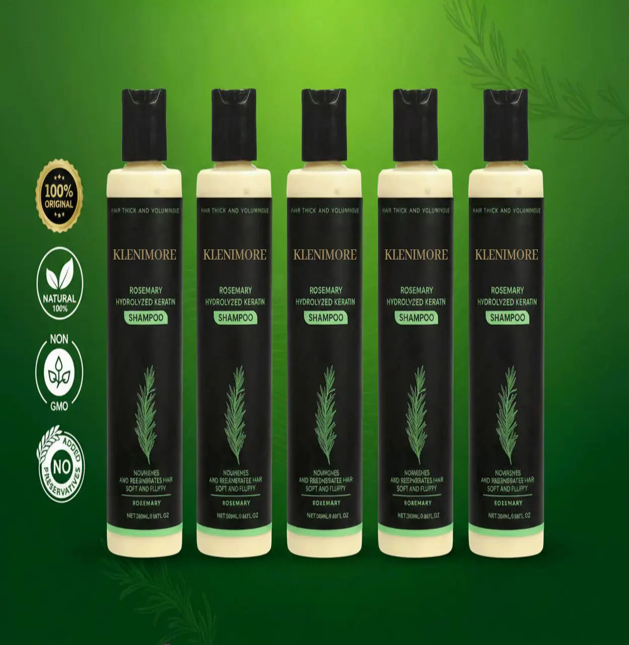 Rosemary Hydrolyzed Keratin Shampoo - Image 12