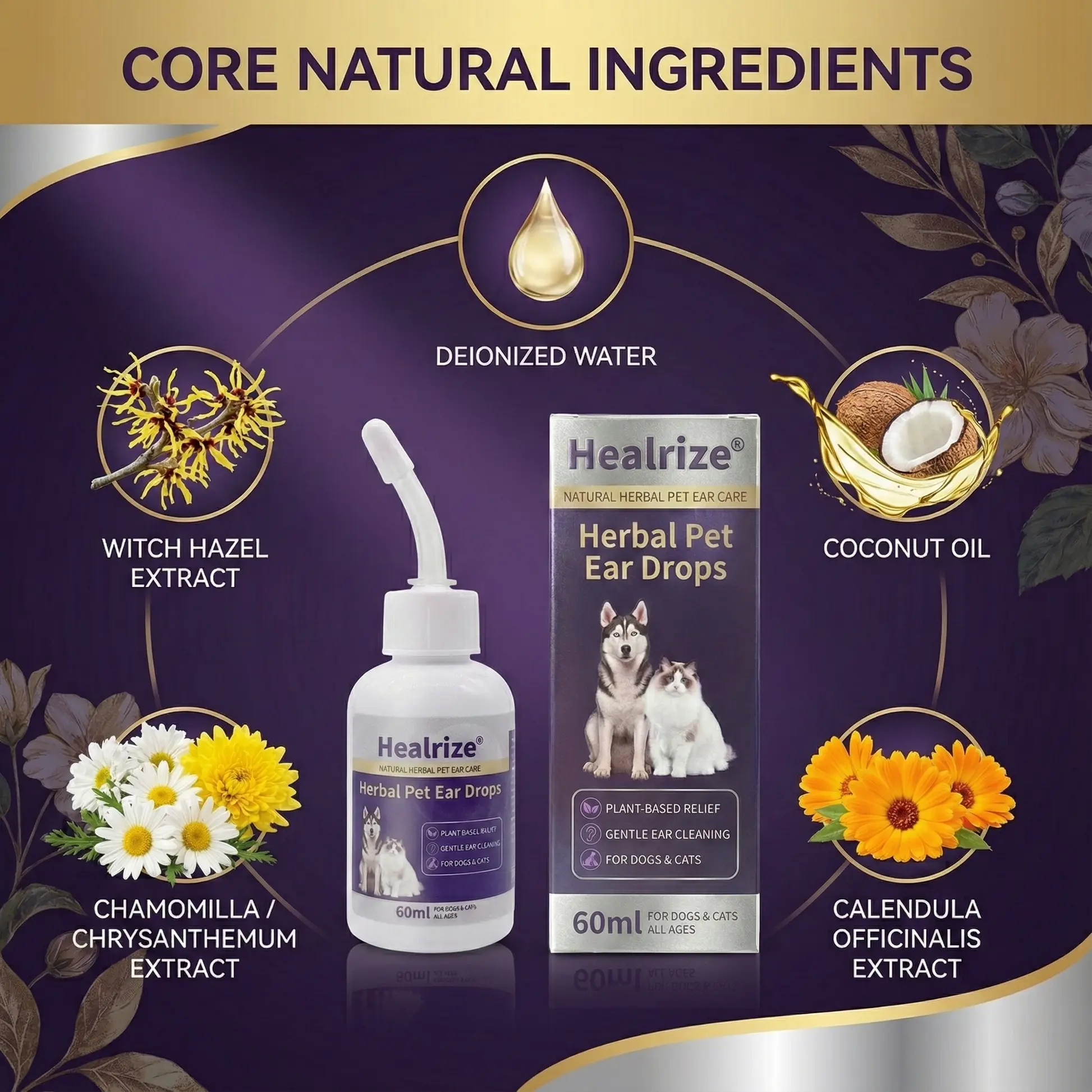 Herbal Pet Ear Drops - Image 2