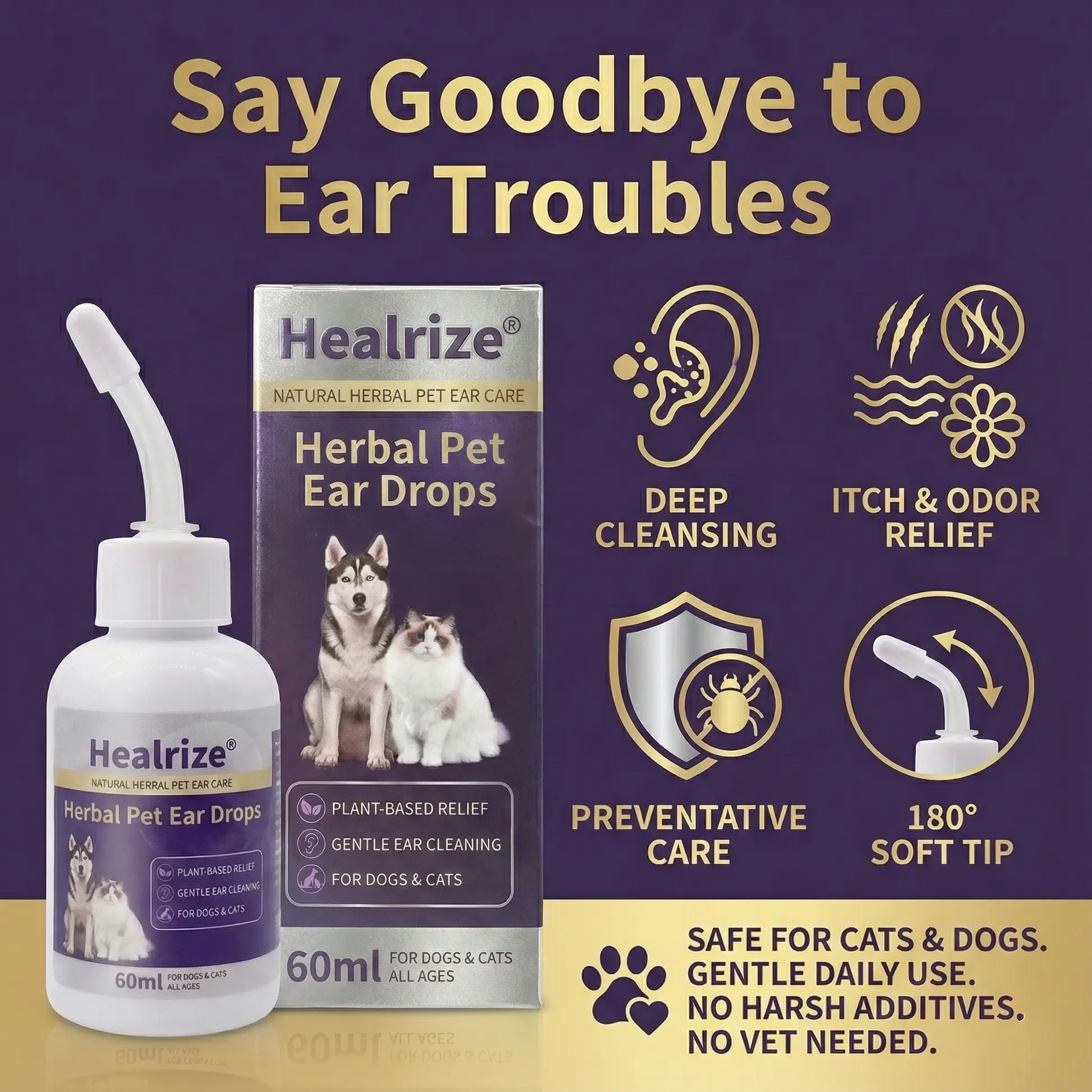 Herbal Pet Ear Drops - Image 4