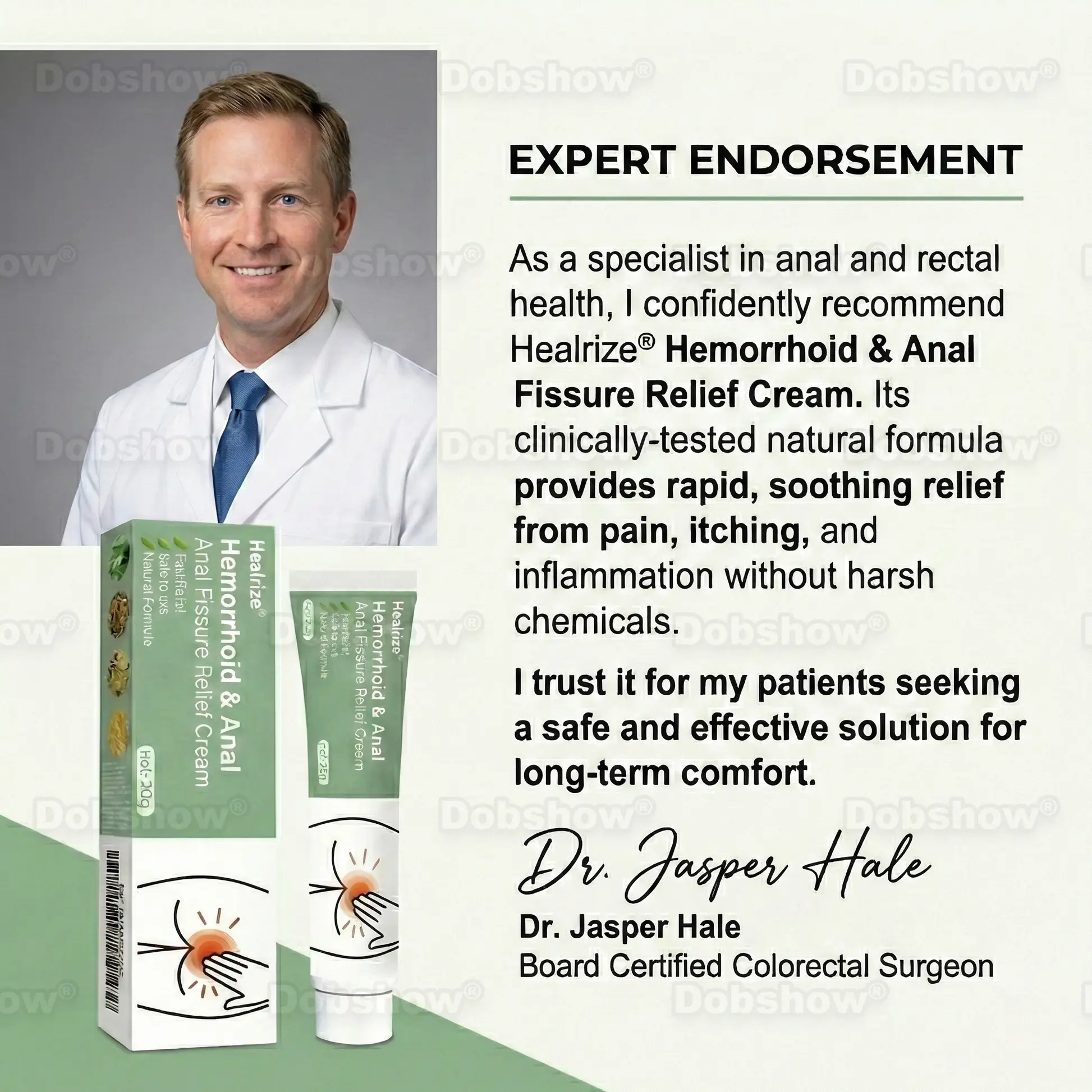 Hemorrhoid & Anal Fissure Relief Cream - Image 4