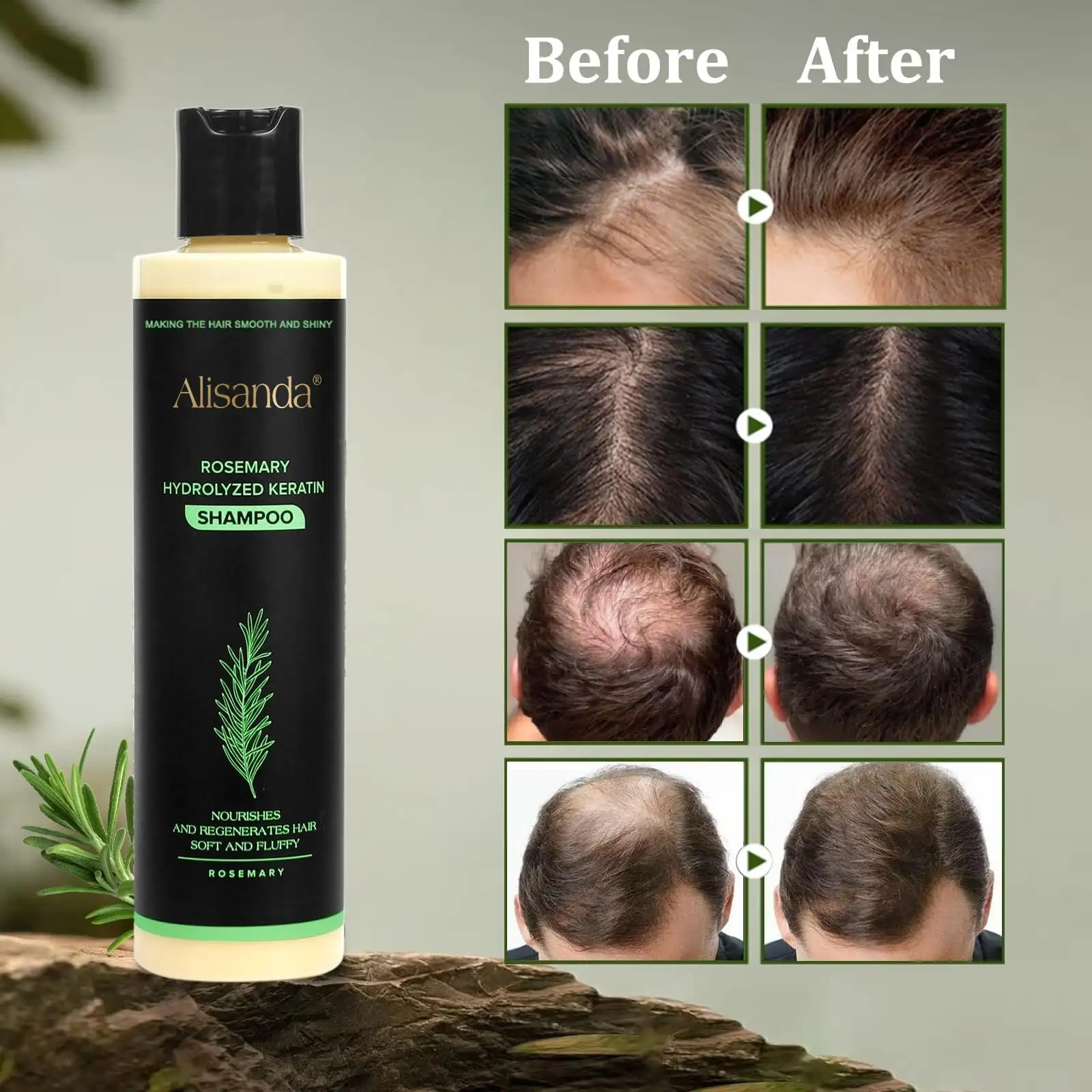 Organic Rosemary Hair Growth Shampoo - Image 8