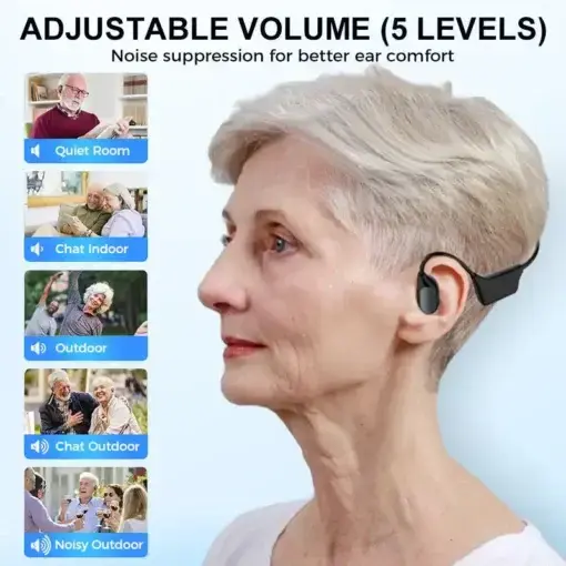 LOVILDS Bone Conduction Smart Hearing Aids Amplifier - Image 3