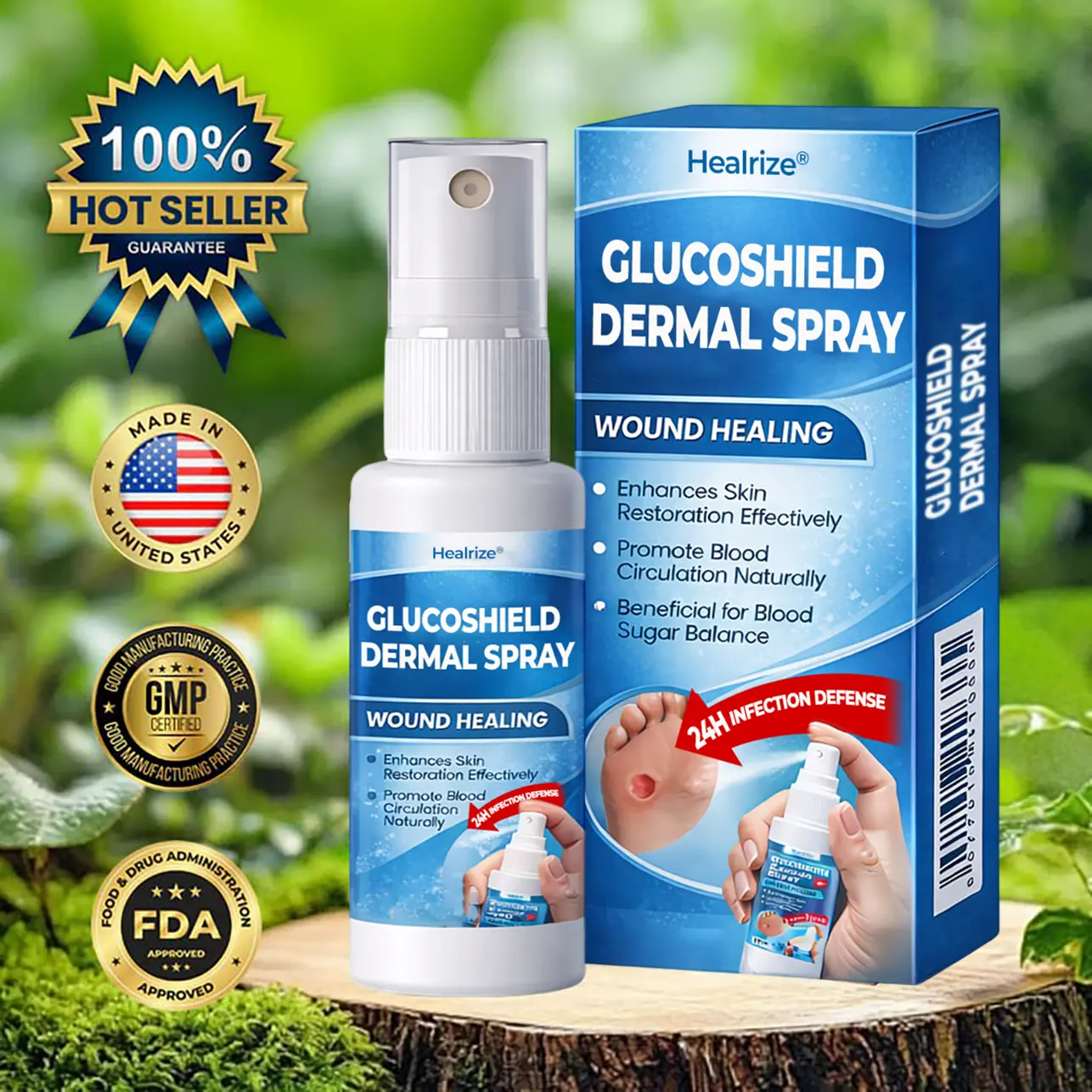 GlucoShield Dermal Spray