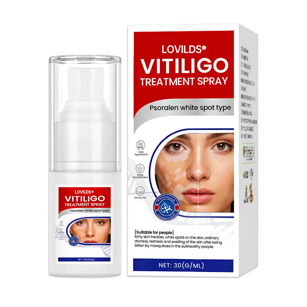 Vitiligo Spray: Psoralen-Powered Relief for White Spots & Irritation