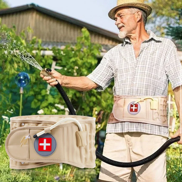 Spinal Decompression Air Traction Belt Waist Brace - Image 3