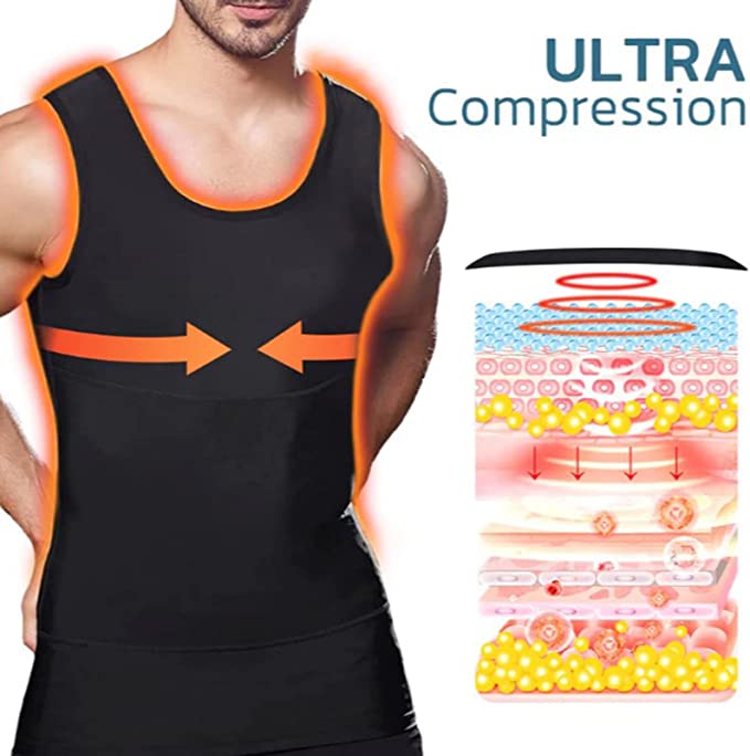 MenSlim Gynecomastia Compression TankTop - Image 2