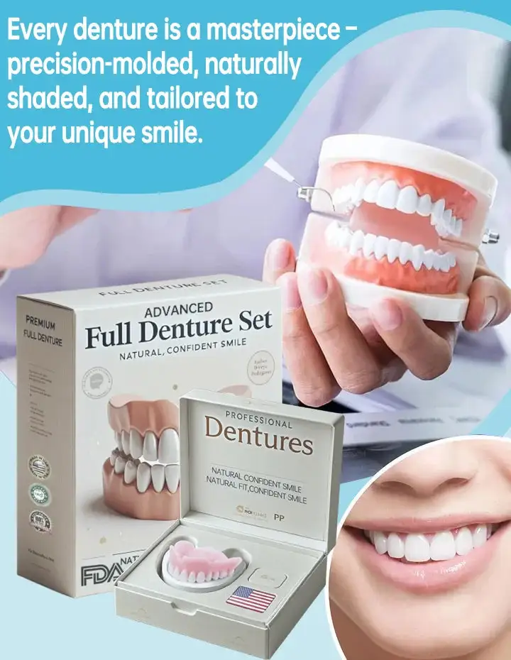 Advanced Customized Full Denture Set - Image 3