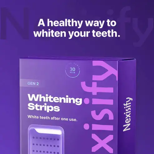 Nexisify Purple Teeth Whitening Strips - Image 5