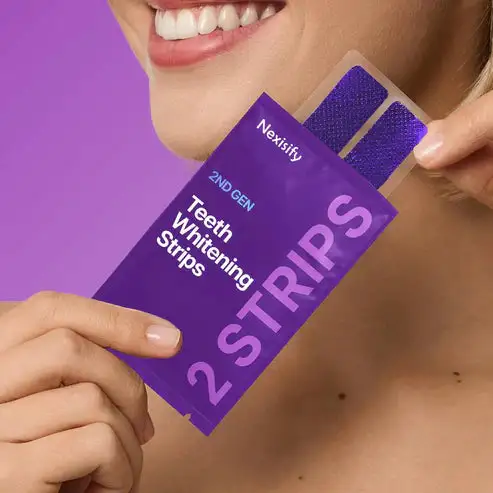 Nexisify Purple Teeth Whitening Strips - Image 7
