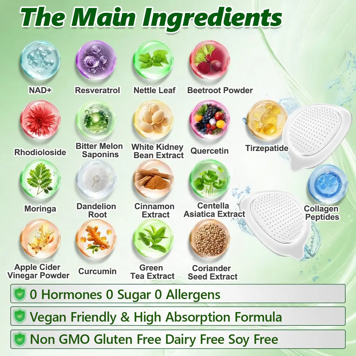 6-in-1 NAD⁺ + Berberine All-in-One Body-Shaping Nano Microneedle Patch - Image 6