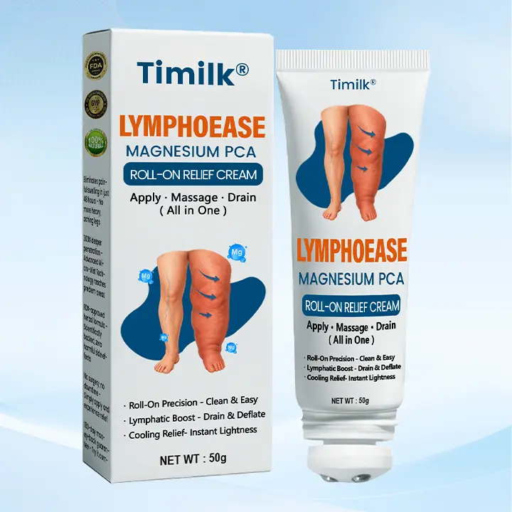 LymphoEase Magnesium PCA Roll-On Relief Cream