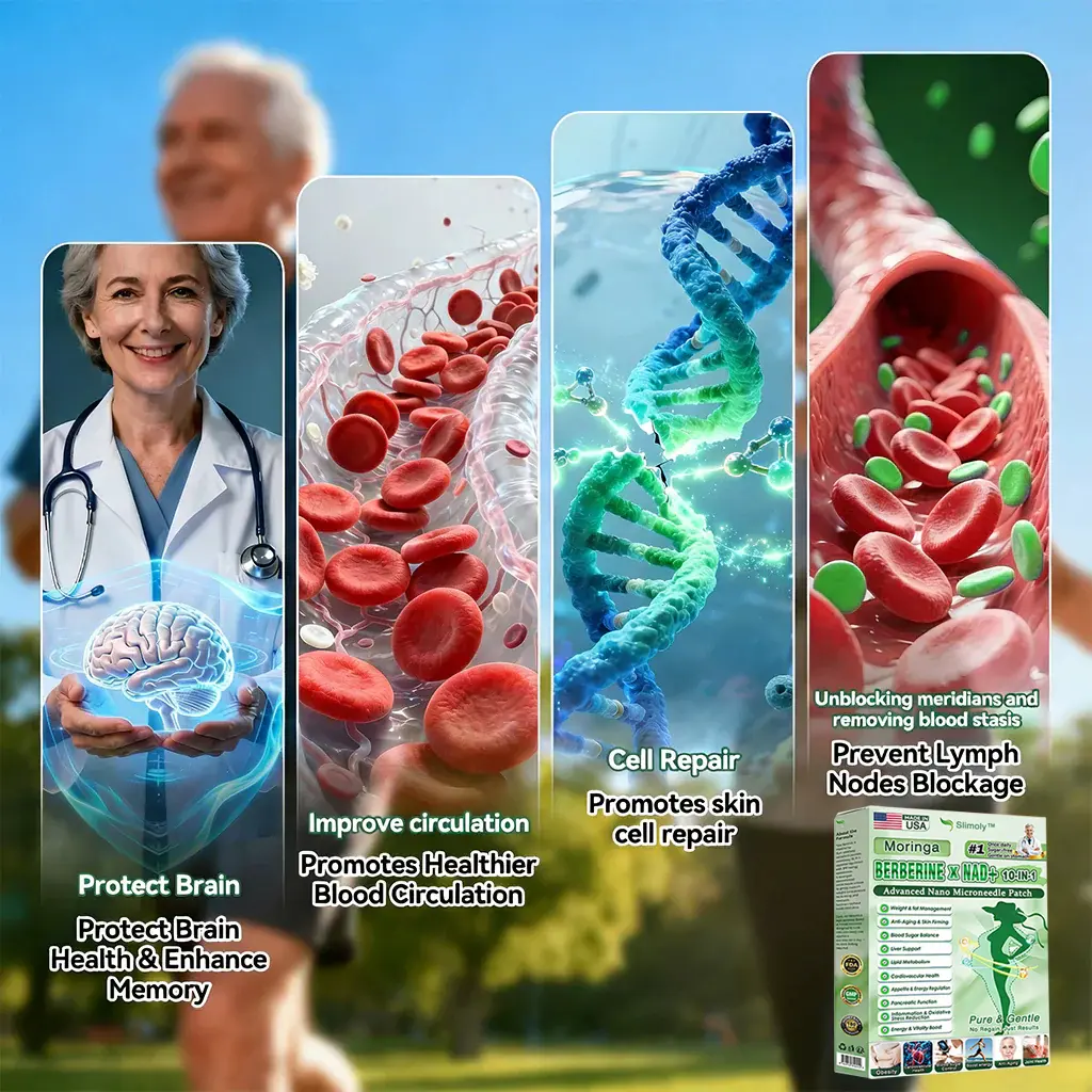 Moringa & Berberine 10-in-1 Advanced Nano Microneedle Patch - Image 7