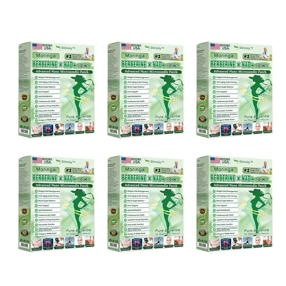 Moringa & Berberine 10-in-1 Advanced Nano Microneedle Patch - Image 12