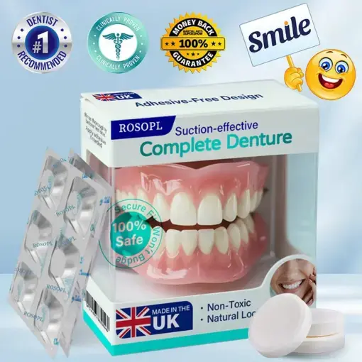 ROSOPL Suction-fit Complete Denture - Image 2