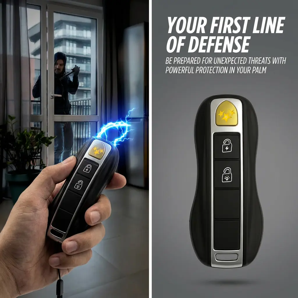 Voltax ShockForce 75M Stun Car Keychain - Image 5