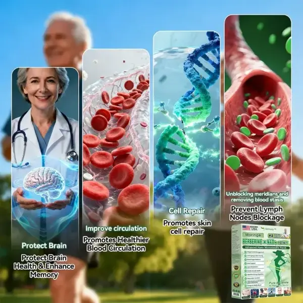 Moringa & Berberine 10-IN-1 Advanced Nano Microneedle Patch - Image 7