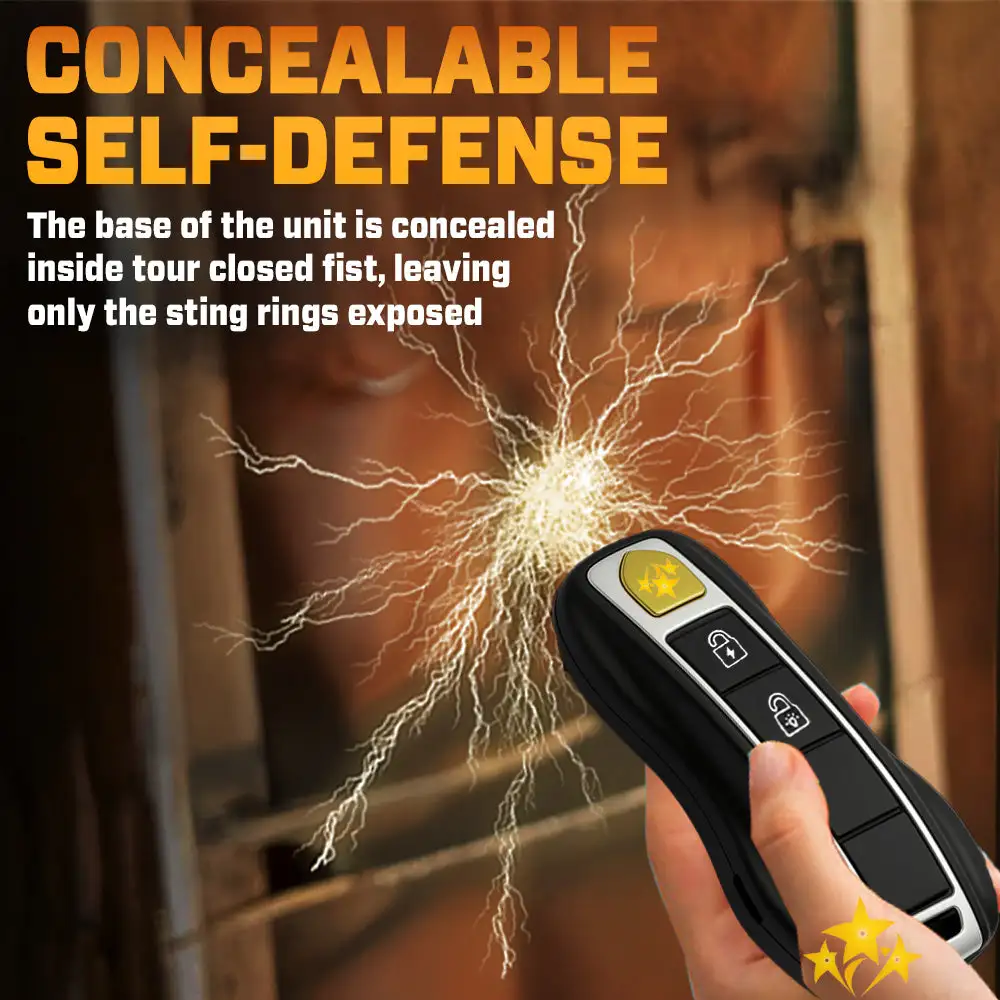 VOLTKEY V80 Stun Flashlight Car Key - Image 5