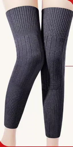 Non-Slip Cashmere Wool Brace Leg Warmer - Image 2