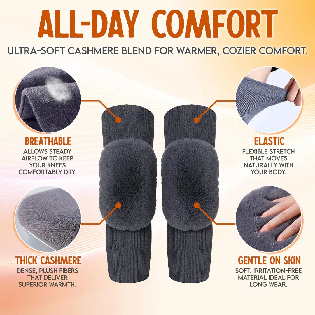 Non-Slip Cashmere Wool Brace Leg Warmer - Image 7