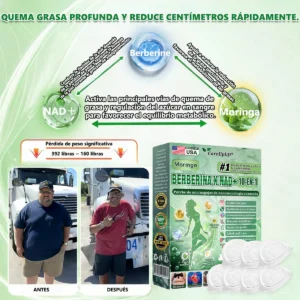 Alternative view of 🇺🇸 Tienda Oficial | Moringa · Berberina × NAD+ 10-en-1 Advanced Nano Microneedle Patch