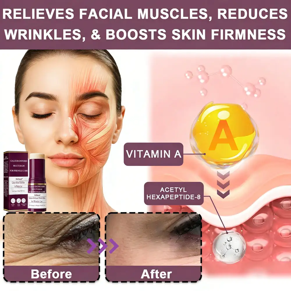 Calcium Multi Balm Anti-Aging & Firming Skincare Stick - Image 6