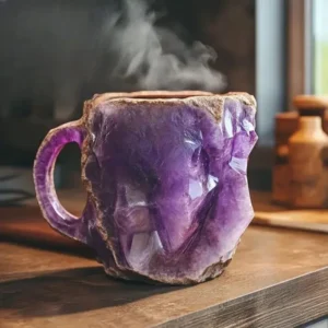 Alternative view of 2024 New Mineral Crystal Coffee Mugs