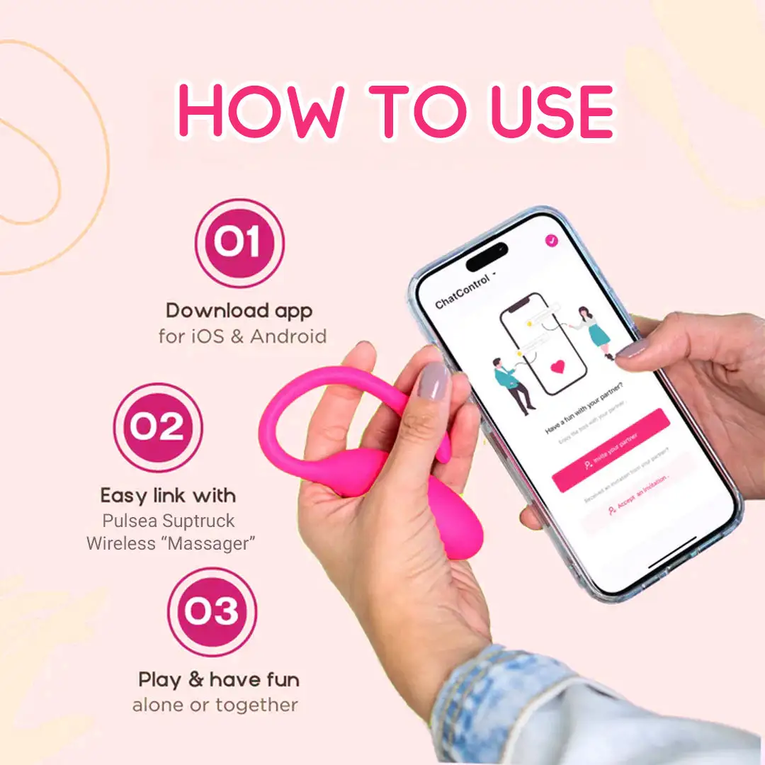 PULSEA Suptruck X15 Wireless Massager Global Control & 15 Modes - Image 9