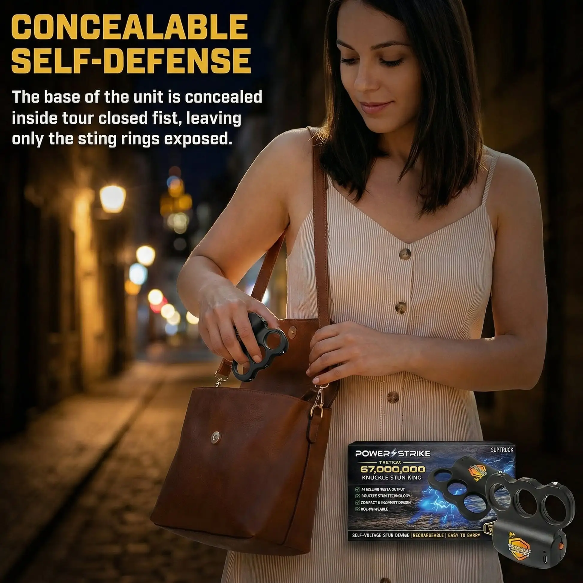 POWERSTRIKE Extreme 67,000,000 Knuckle Stun Ring - Image 5