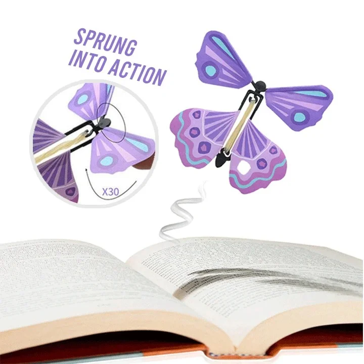 Early Christmas Hot Sale 50% OFF- Magic Butterfly Flying Card Toy(Buy 20 Free Shipping) - Image 2