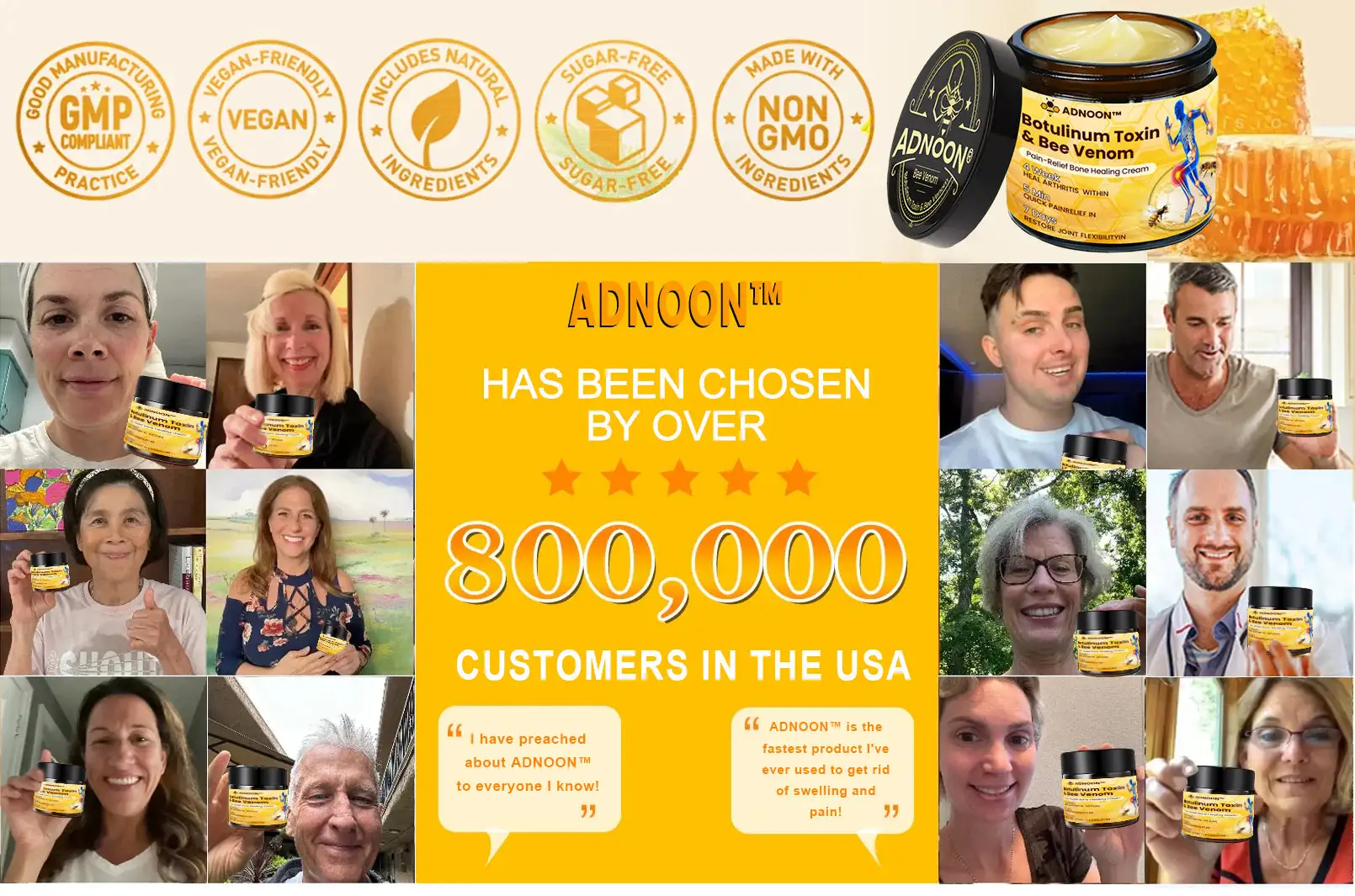 Winter Sale Botulinum Toxin and Bee Venom Pain Relief Bone Healing Cream - Image 18