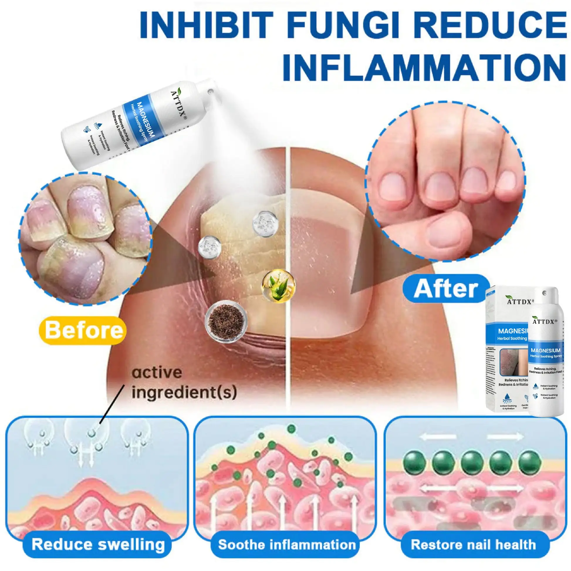 Magnesium Herbal Soothing Spray - Image 4