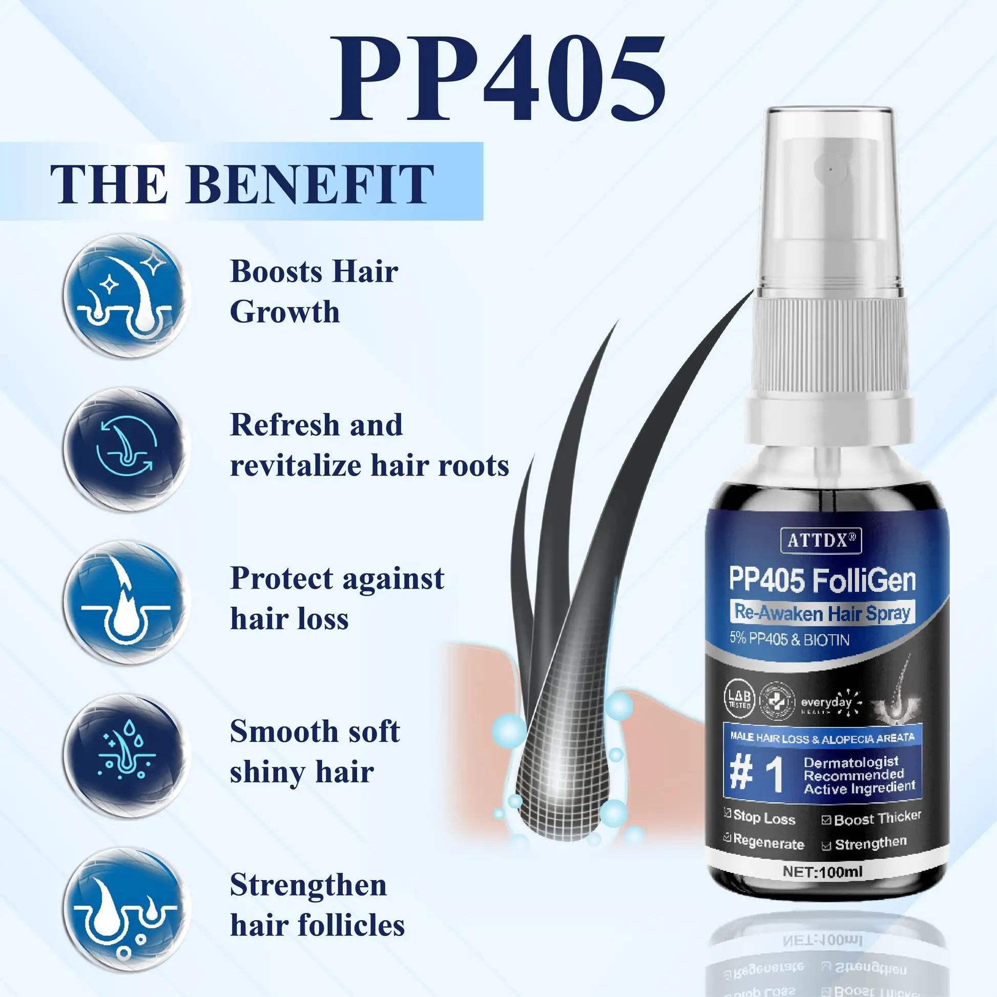 PP405 FolliGen Re-Awaken Hair Spray - Image 4