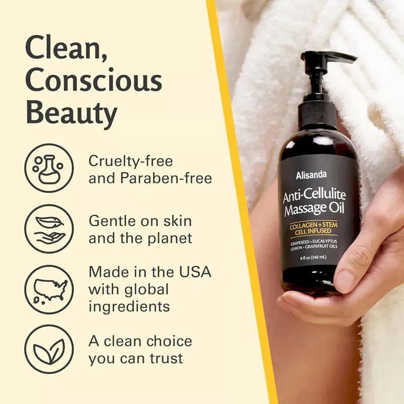 Collagen-Infused Body Oil • Deep Hydration + Firming Feel - Image 8