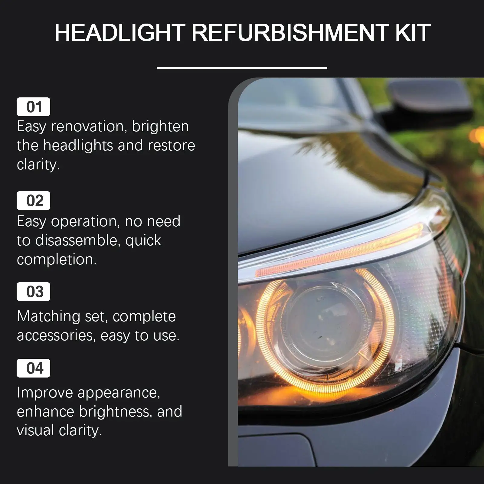 Headlight Refurbishment Kit - Image 5