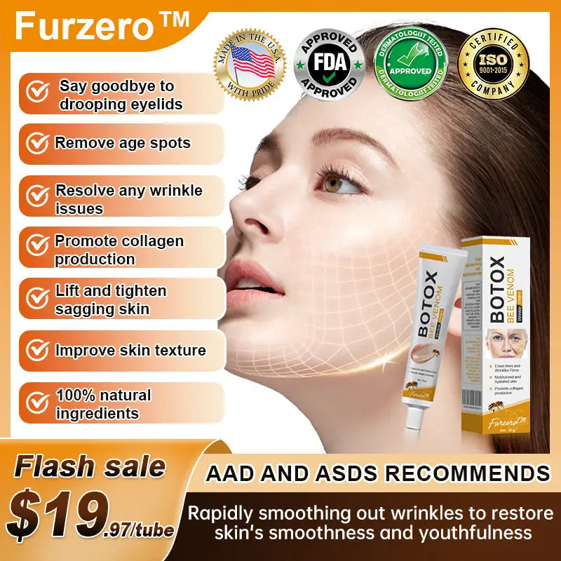 Botox Bee Venom Wrinkle Removal Cream-Last Day Promotion 80% OFF - Image 2