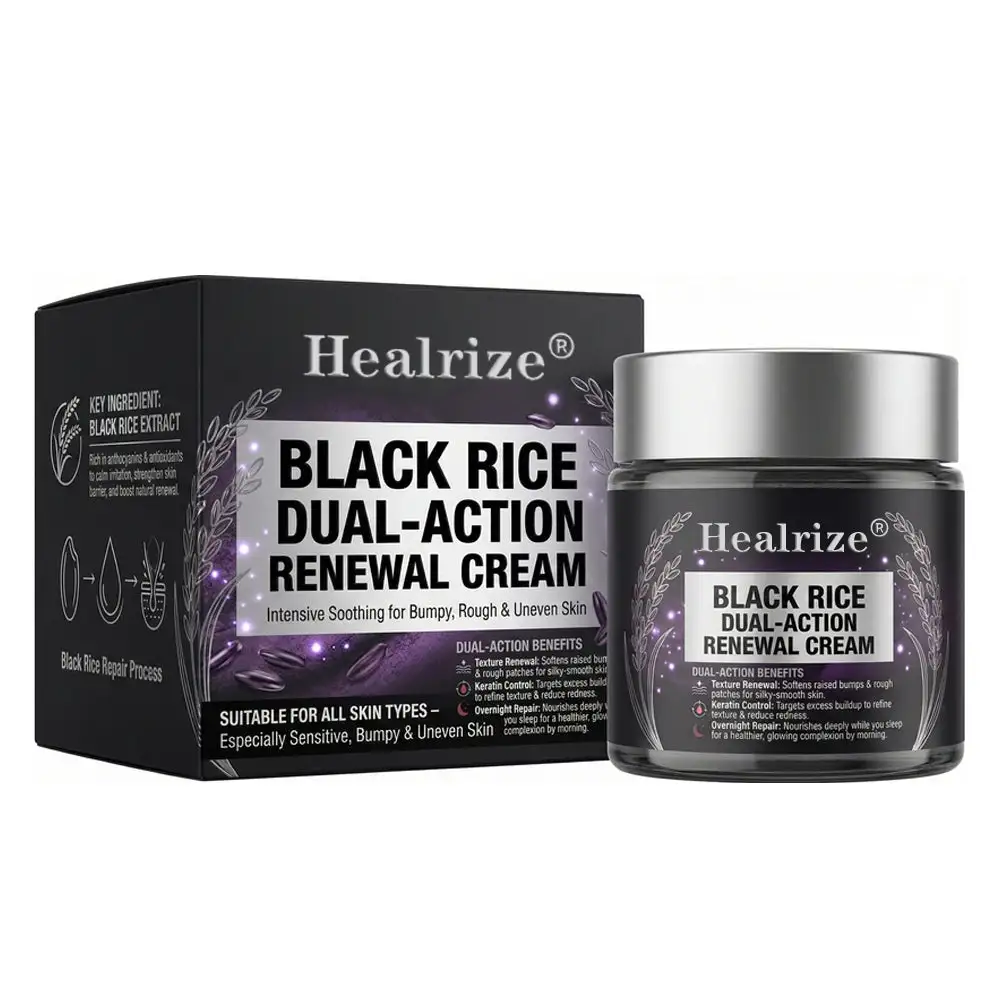 BLACK RICE DUAL-ACTION RENEWAL CREAM - Image 9