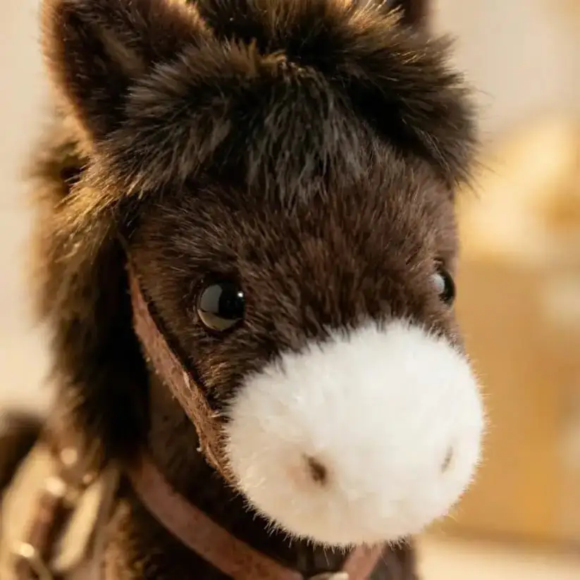 NESLEMY Plush Pony Bag Charm and Keychain - Image 6