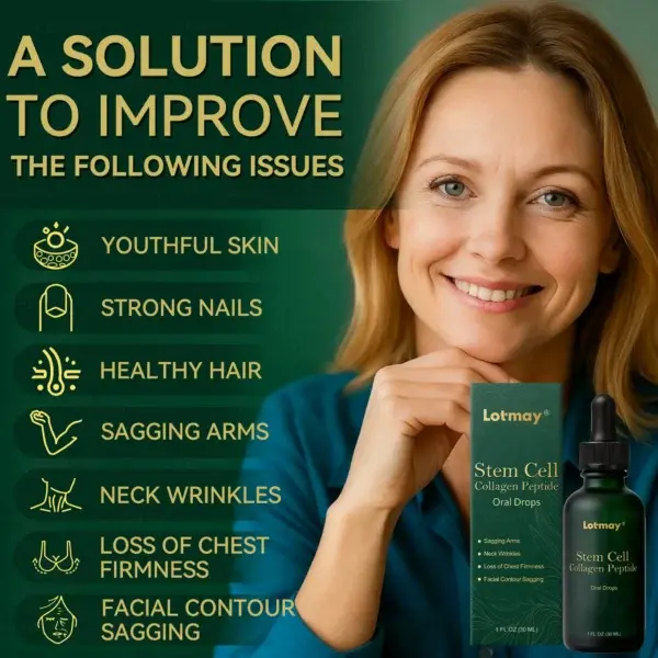 Stem Cell Collagen Peptide Oral Drops - Image 3