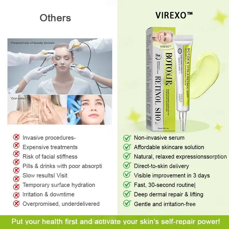 Botox & Vita-A Retinol Shot Wrinkle-Lift Tightening cream - Image 3