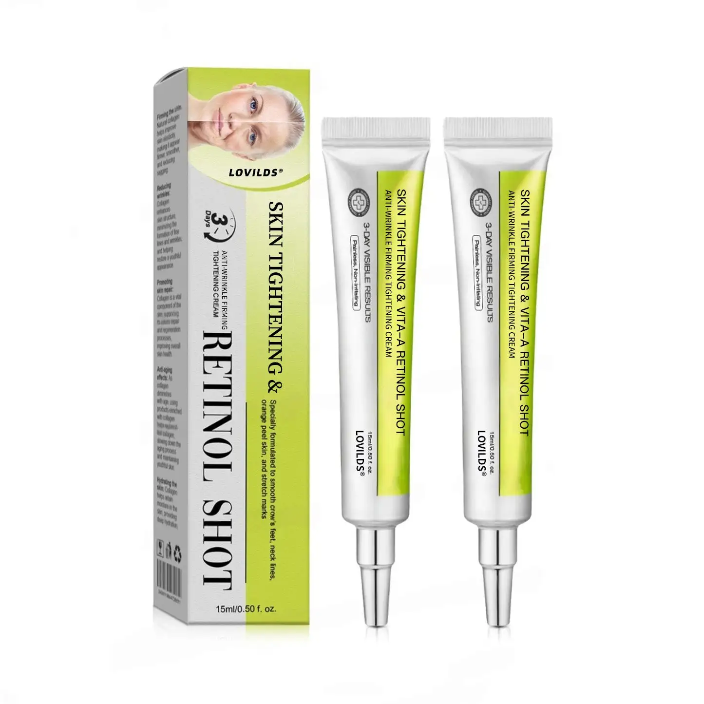 Skin Tightening & Vita-A Retinol Retinol shot Anti-Wrinkle Firming Tightening cream - Last Day Promotion 50% OFF - Image 12