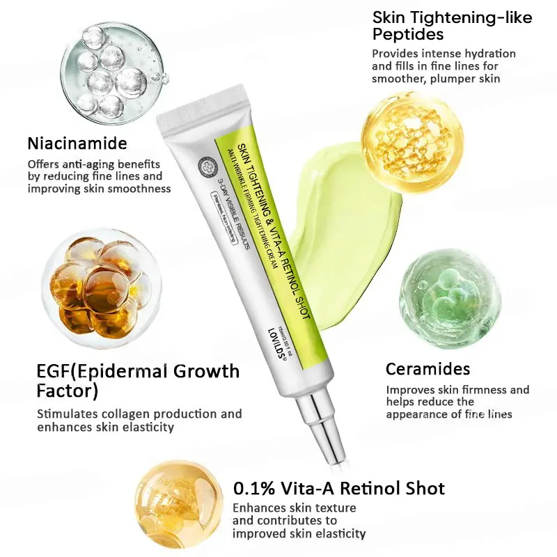 🧠👨⚕️Made and shipped from the USA 💫 Skin Tightening & Vita-A Retinol Retinol shot Anti-Wrinkle Firming Tightening cream - Image 10