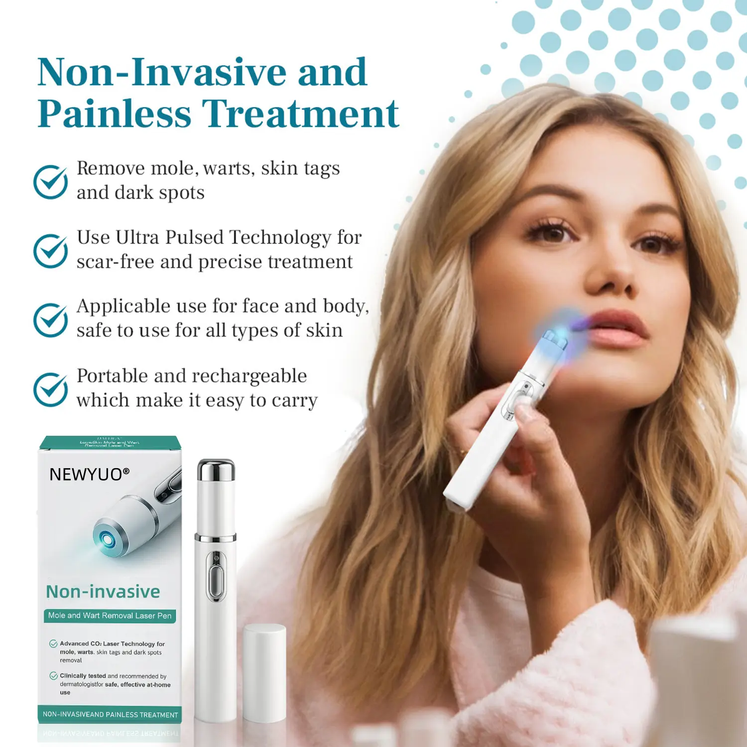 Non-invasive Mole and Wart Removal Laser Pen - Image 4