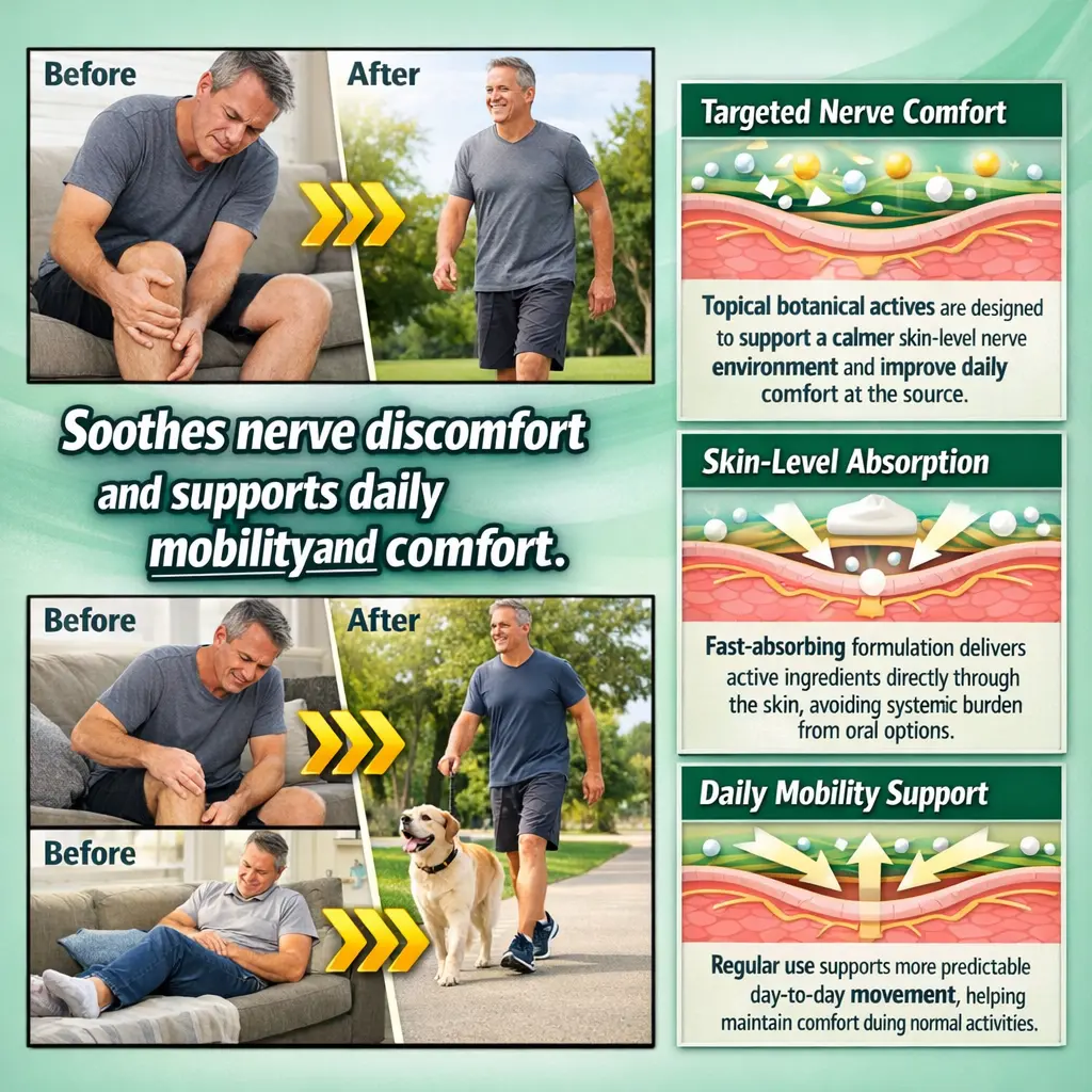 Official Store | Moringa Berberine x NAD+ 10-in-1 Nerve Repair Balm For Nerve Inflammation - Image 3