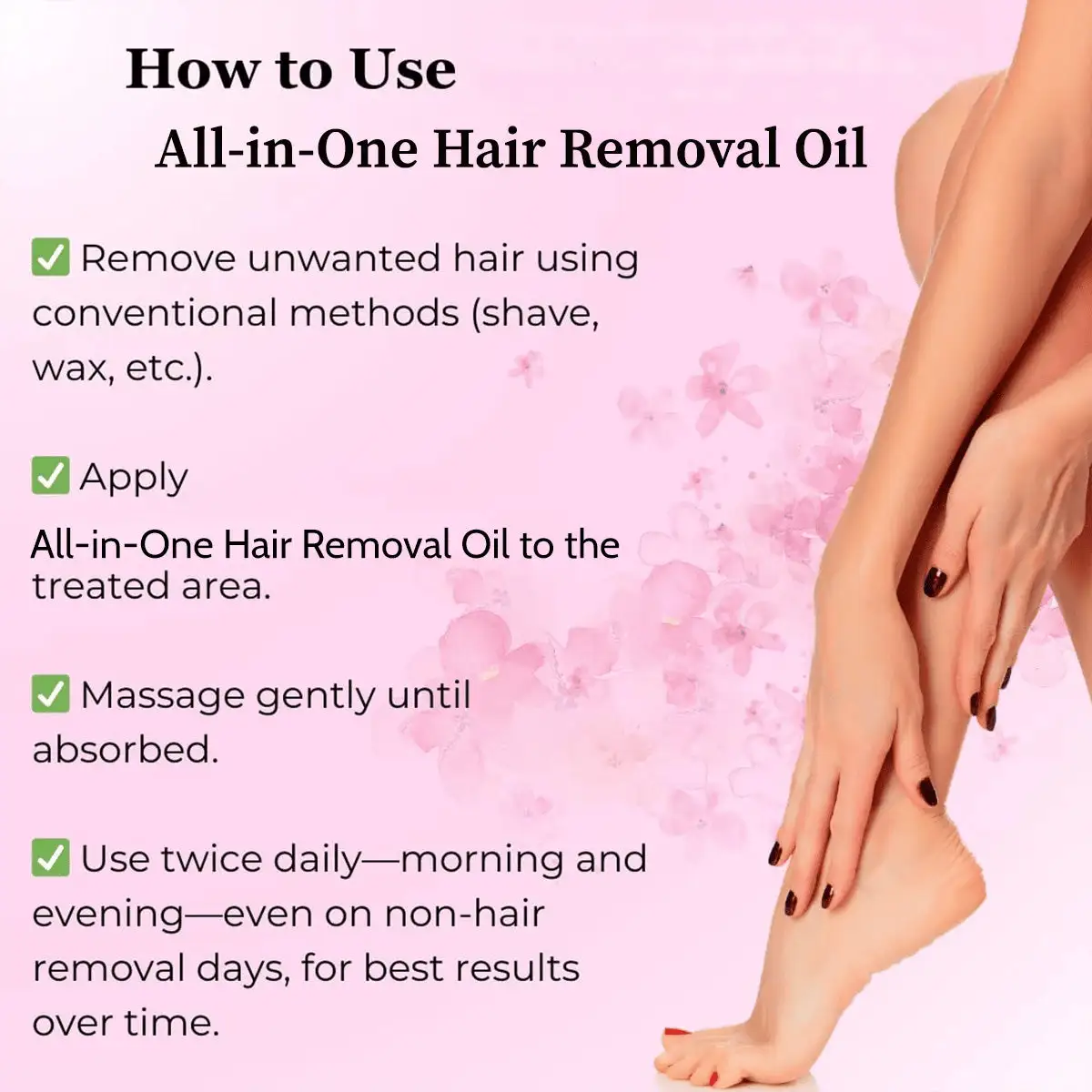 All-in-One Hair Removal Oil - Image 4