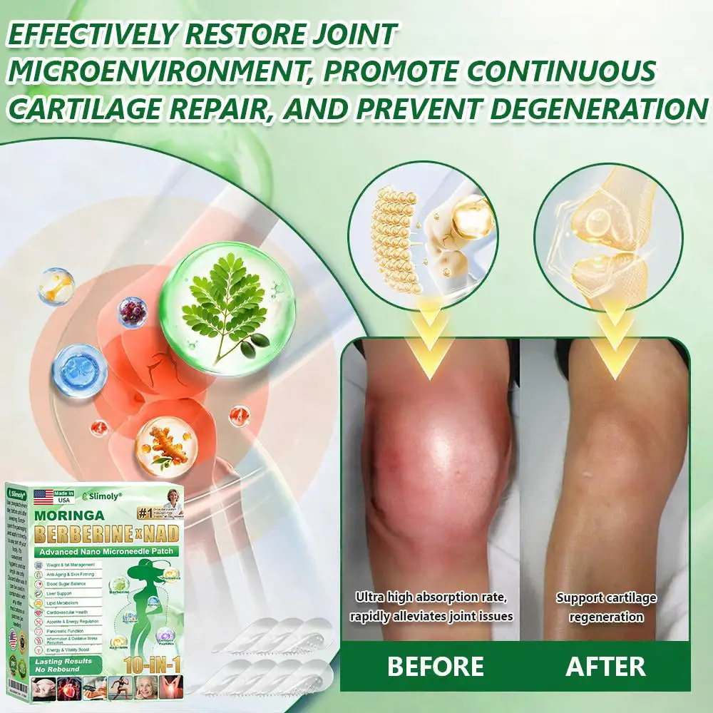 Moringa & Berberine10-IN- Advanced Nano Microneedle Patch - Image 3