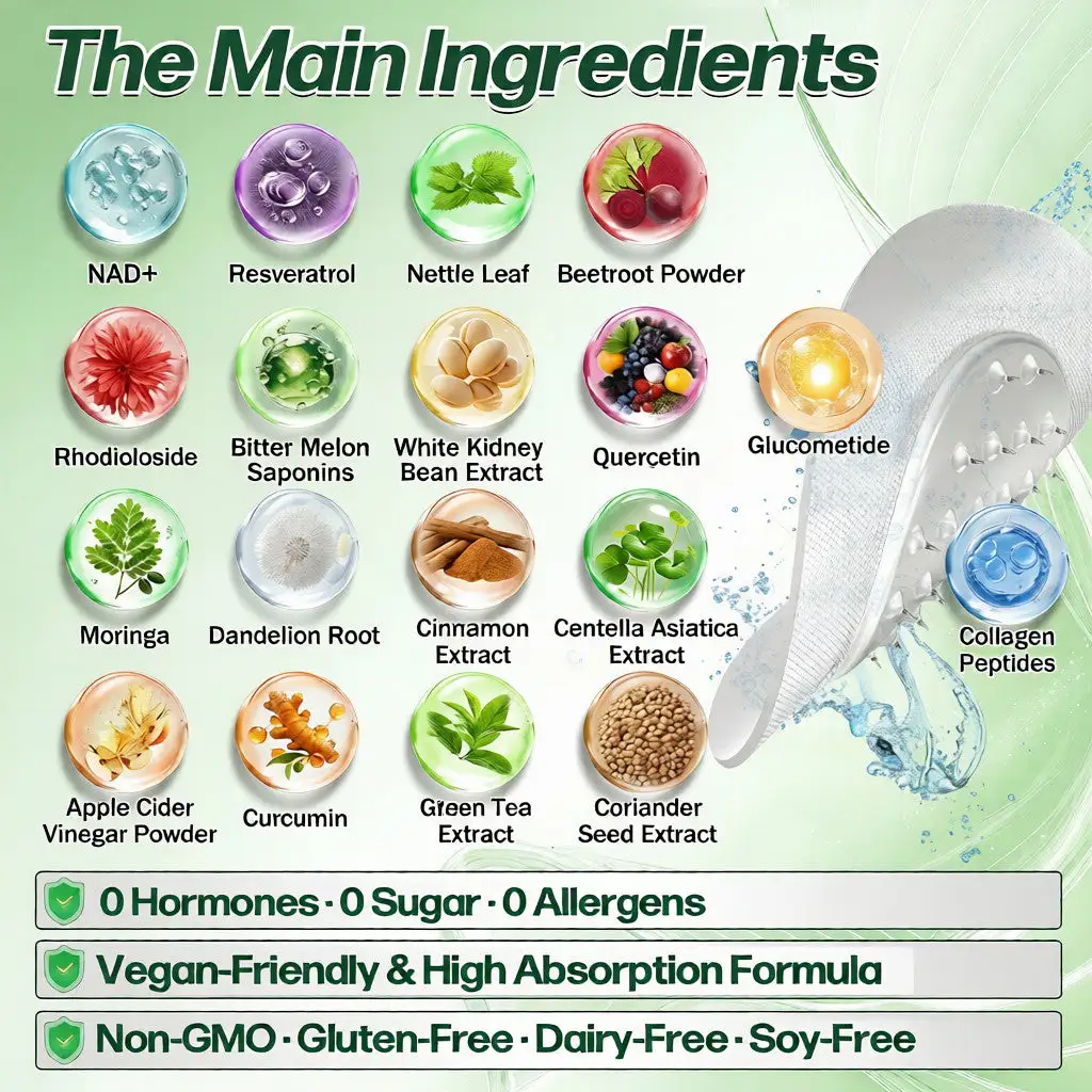 Moringa & Berberine10-IN- Advanced Nano Microneedle Patch - Image 7