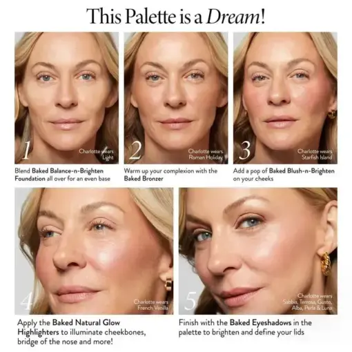 Baked Starter Kit – Tuscan Dreams includes Baked Multicolor Eyeshadow Palette - Image 2