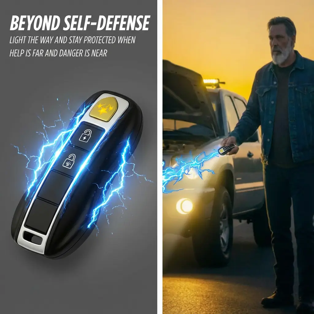 🔦 Voltax ShockForce 75M Stun Car Keychain ⚡ 2026 Flash Sale 75% OFF ️ - Image 6