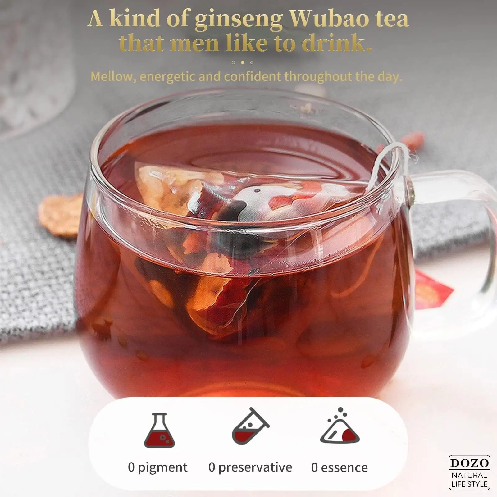 Ginseng & Mulberry Herbal Tea - Image 4