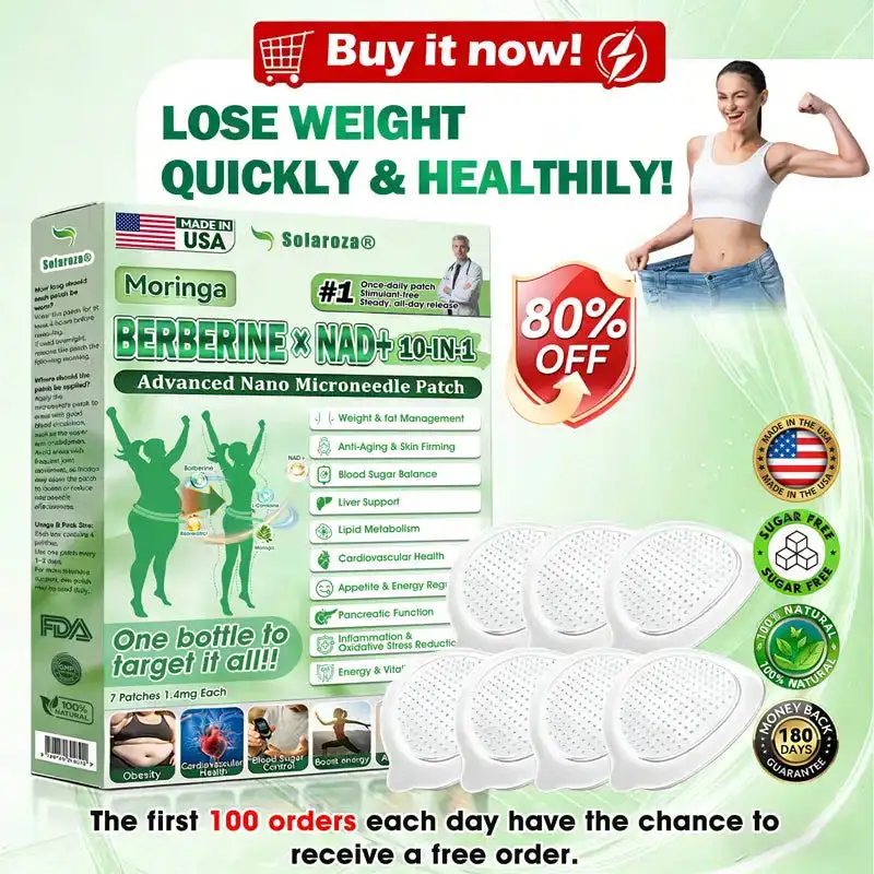 7-Day Metabolic Reset Patch - Nano-Tech Fat Burner while You Sleep! ๐บ๐ธ